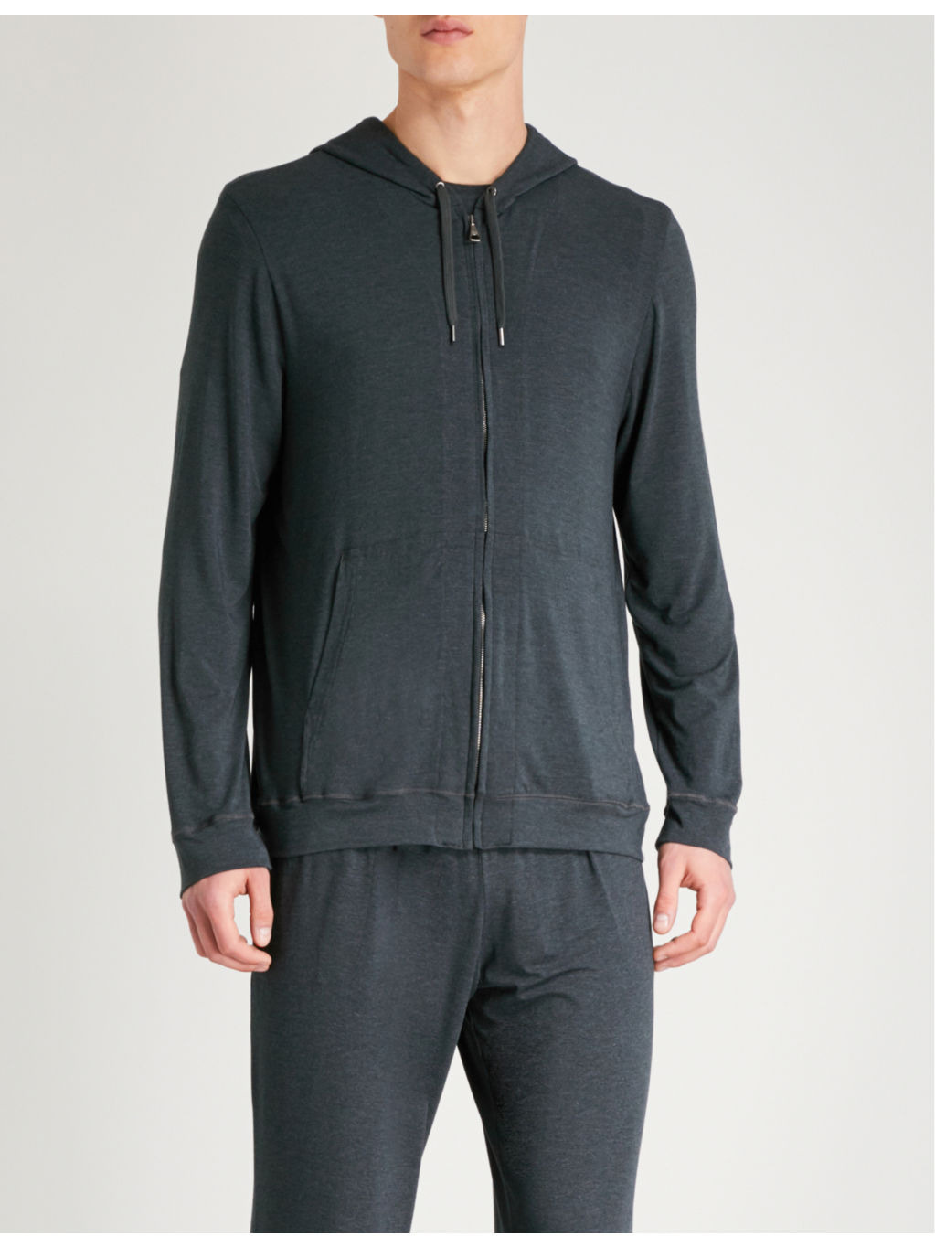 Marlowe stretch-jersey hoody - 2