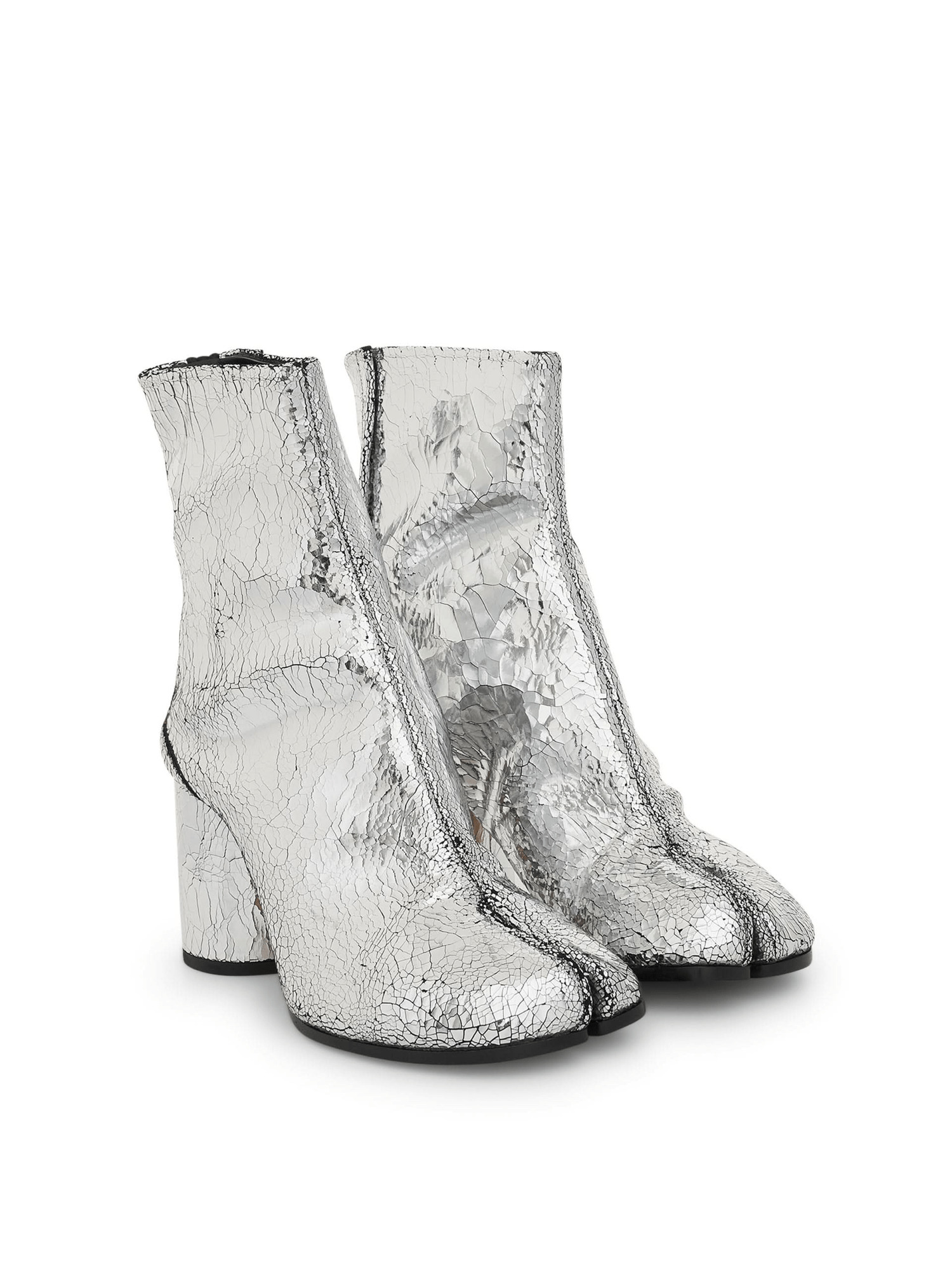 Tabi Ankle Boot in Silver - 2