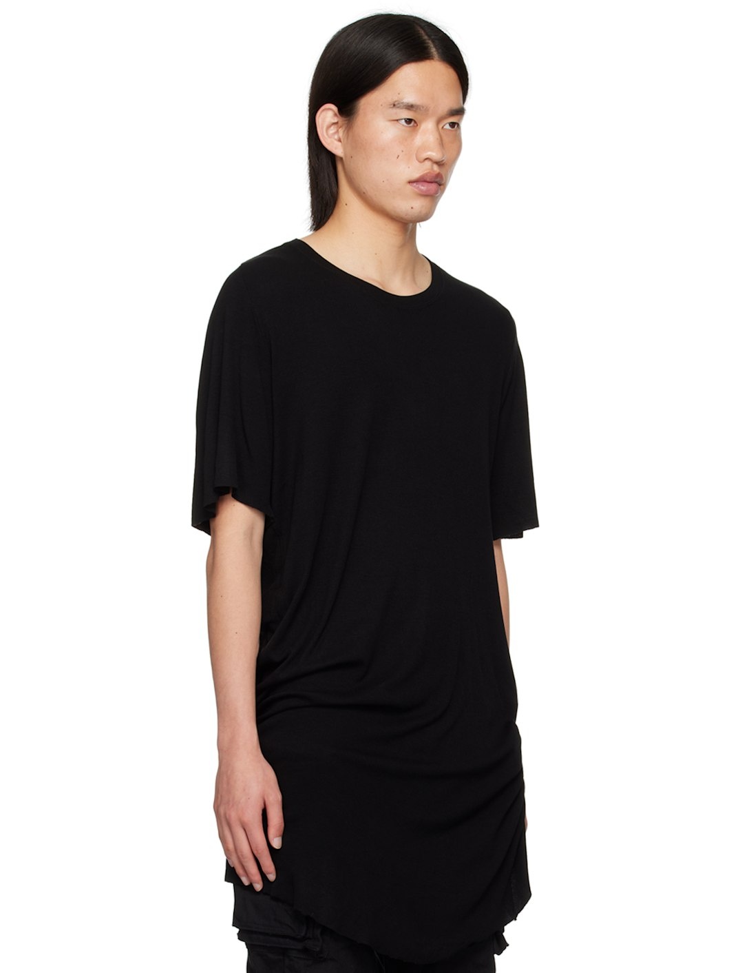 Black Twisted T-Shirt - 2