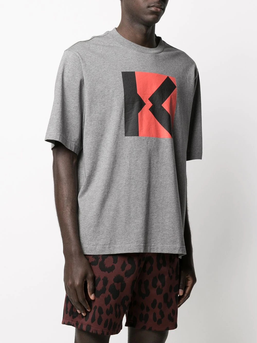 Blocked K logo T-shirt - 3