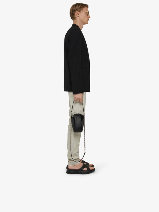 CRACKLED PAINTED SLIM FIT JEANS - 3