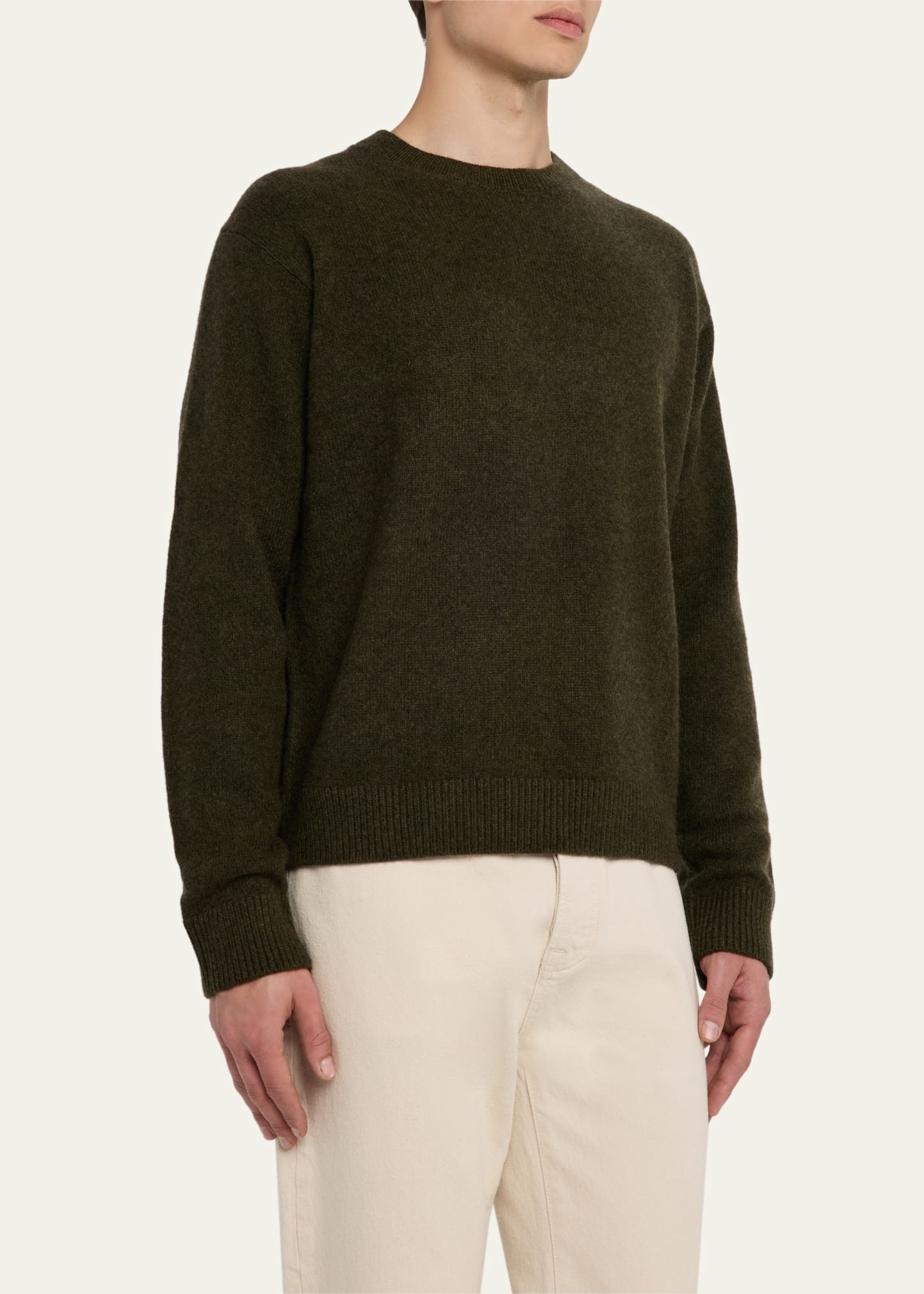 Men's Heavyweight Cashmere Sweater - 4