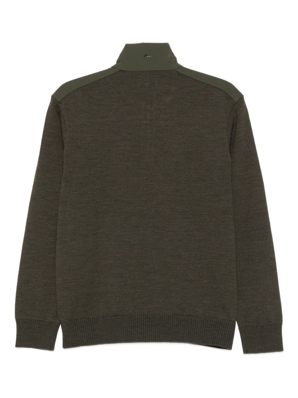 half-zip wool sweater - 2