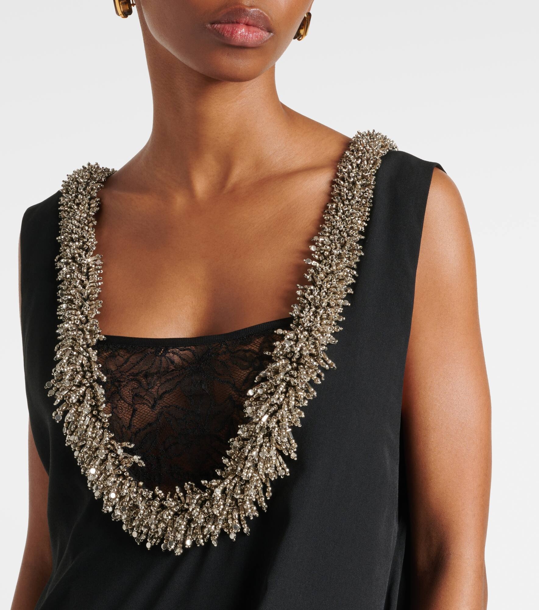 Embellished minidress - 4