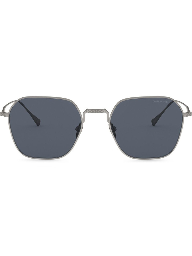 square-frame tinted sunglasses 1