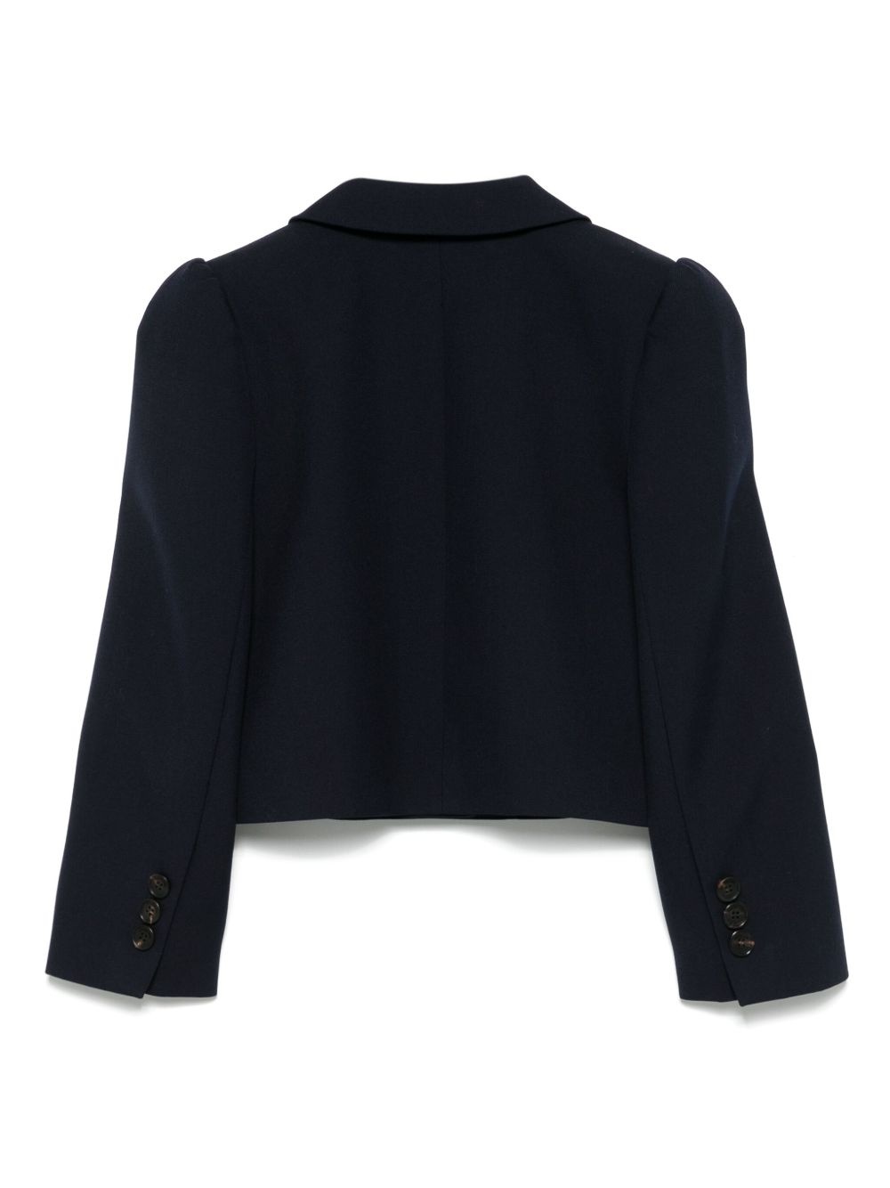 wool-blend blazer - 2