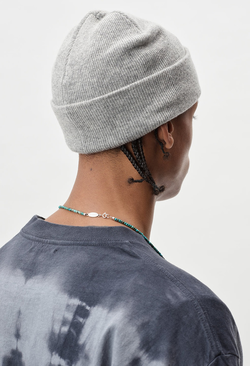 CASHMERE BLEND SURPLUS BEANIE 4