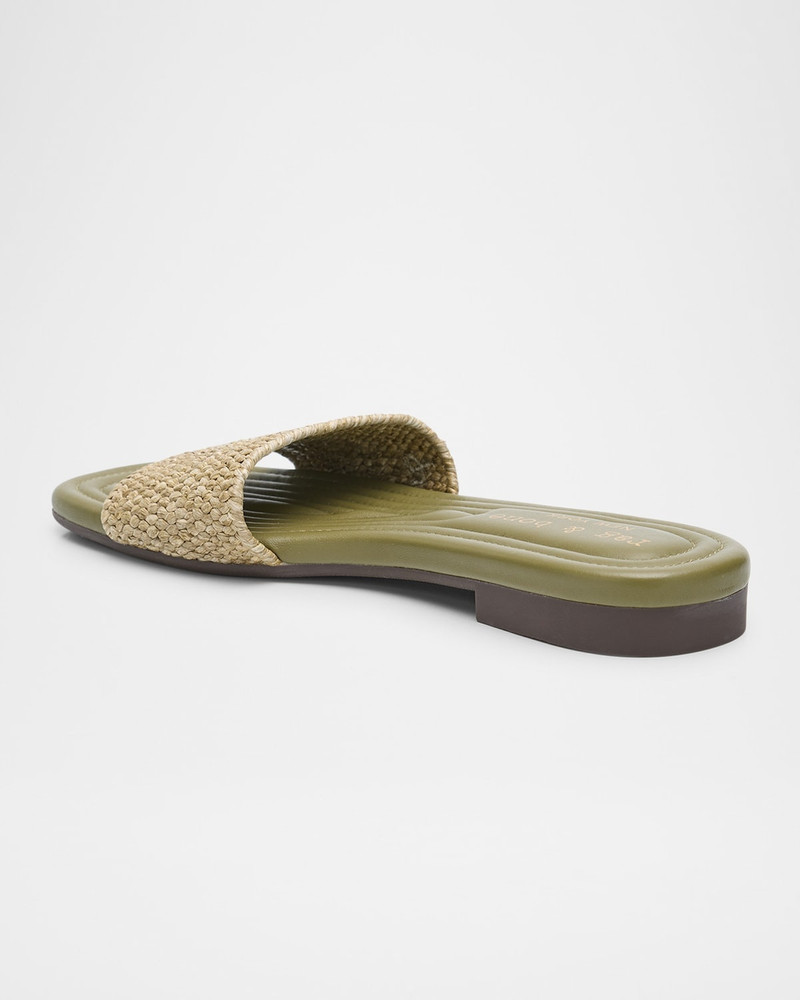 rag & bone Ellie Woven Flat Slide Sandals outlook