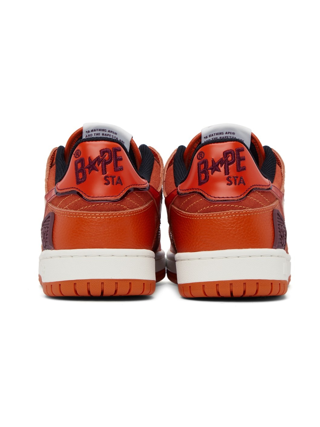Orange Sk8 Sta #2 Sneakers - 2