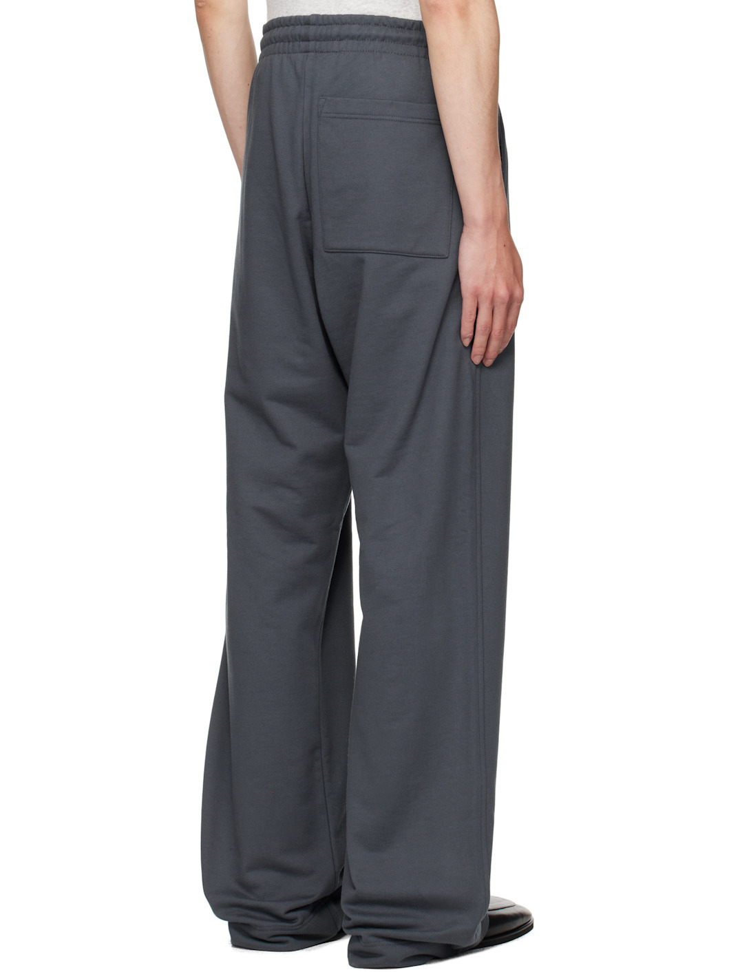 Blue Drawstring Sweatpants - 3
