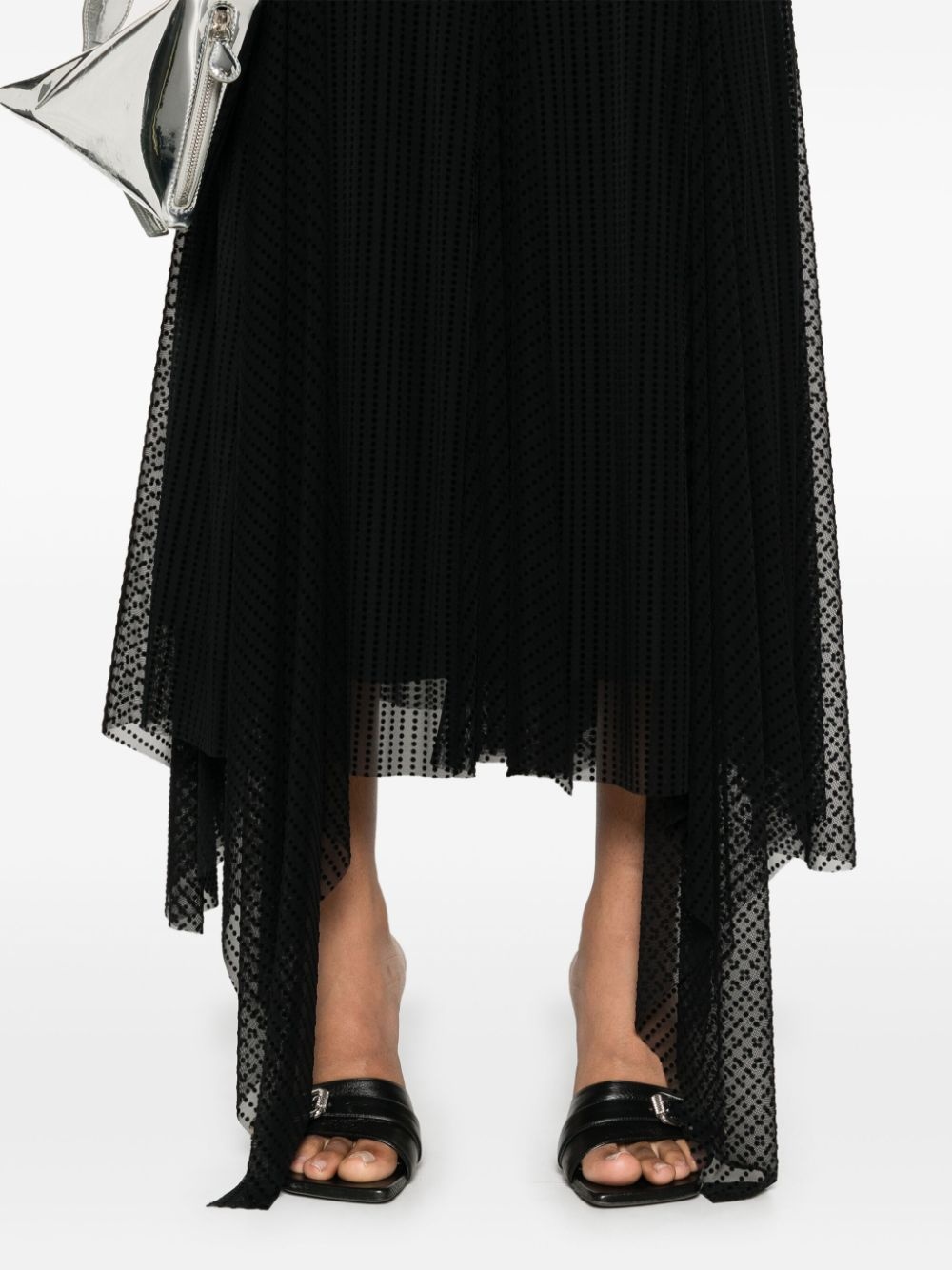 pleated midi skirt - 5