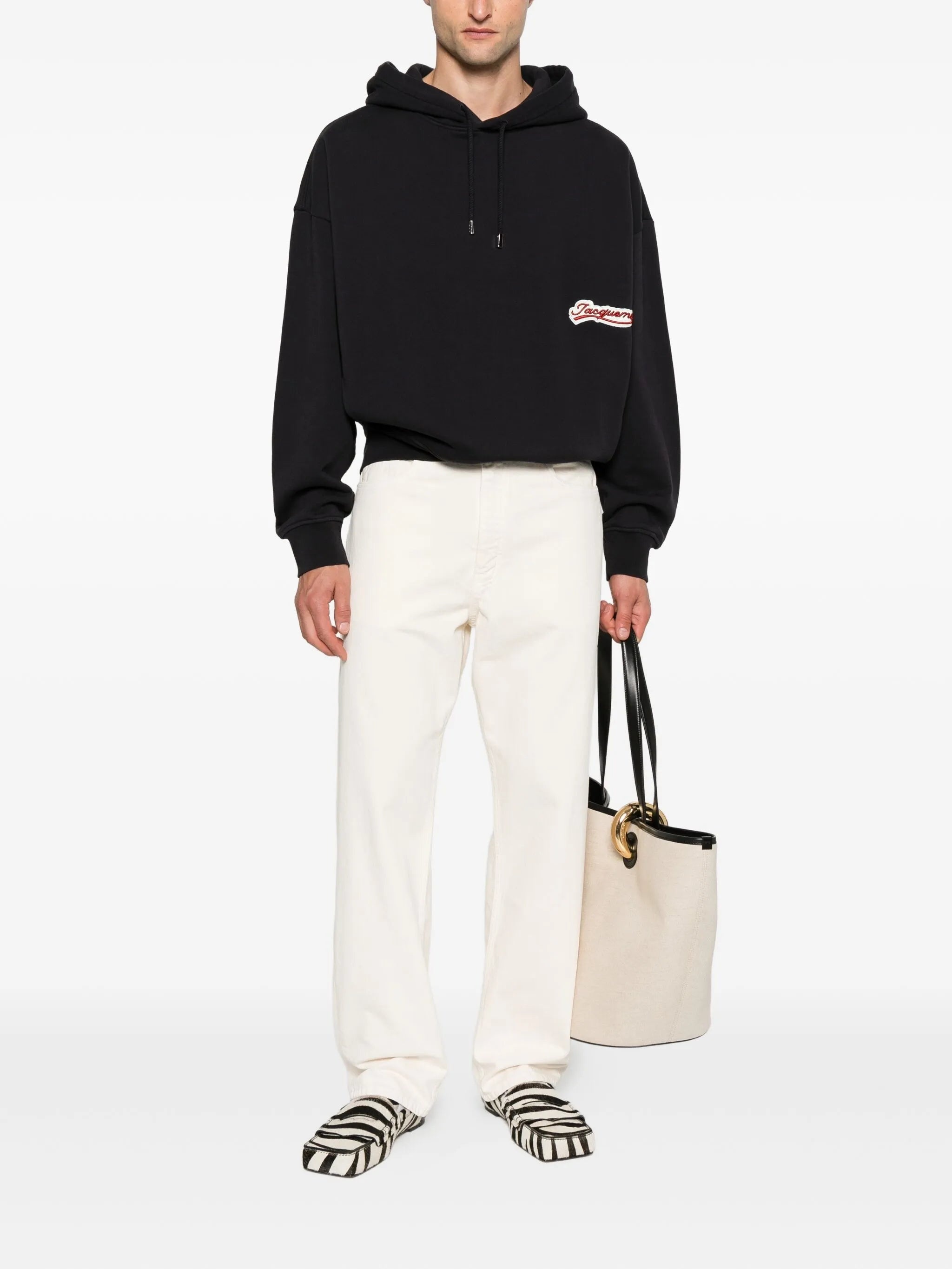 Jacquemus Logo-patch Hoodie - 5