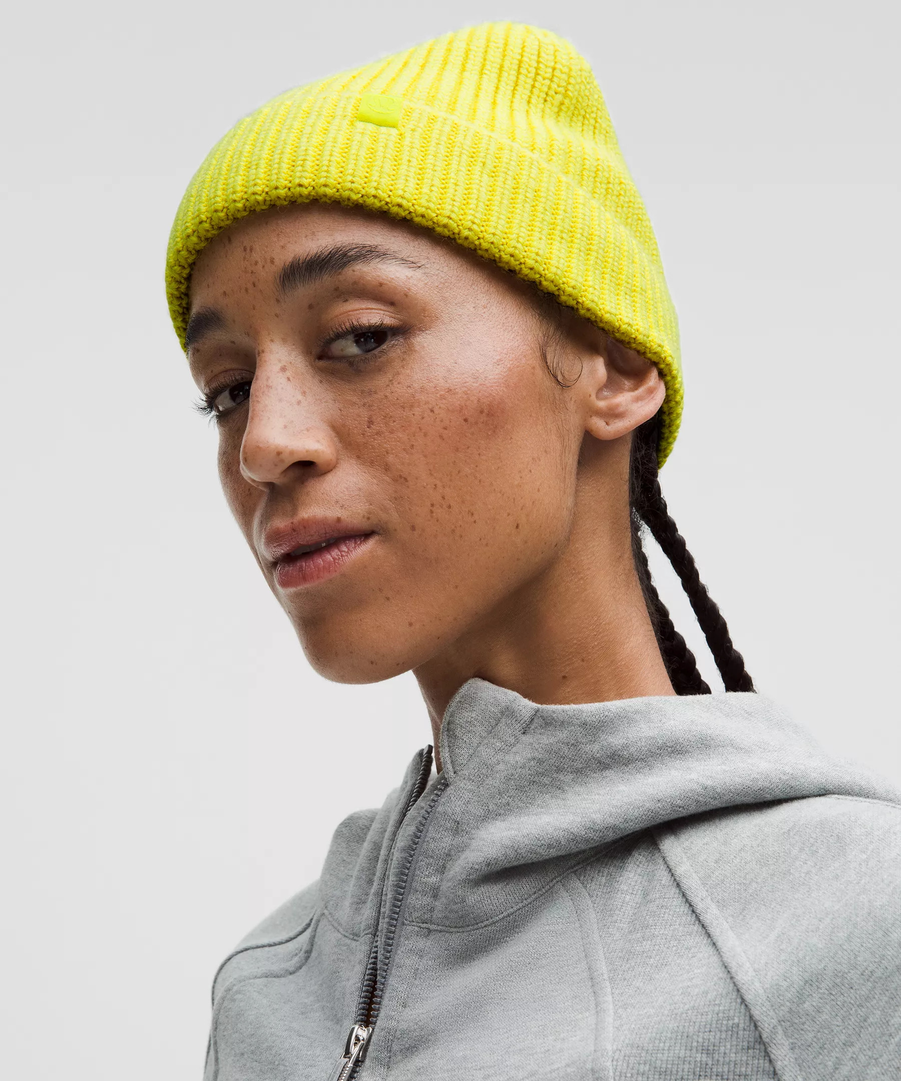 Close-Fit Wool-Blend Ribbed Knit Beanie - 2