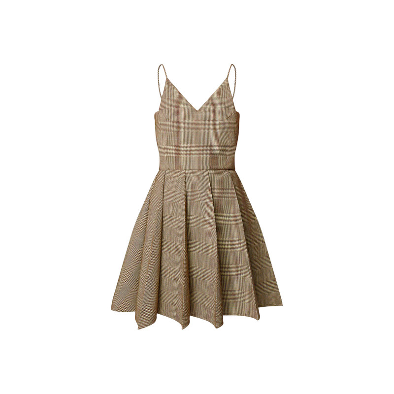 A-line Pleated Dress 1