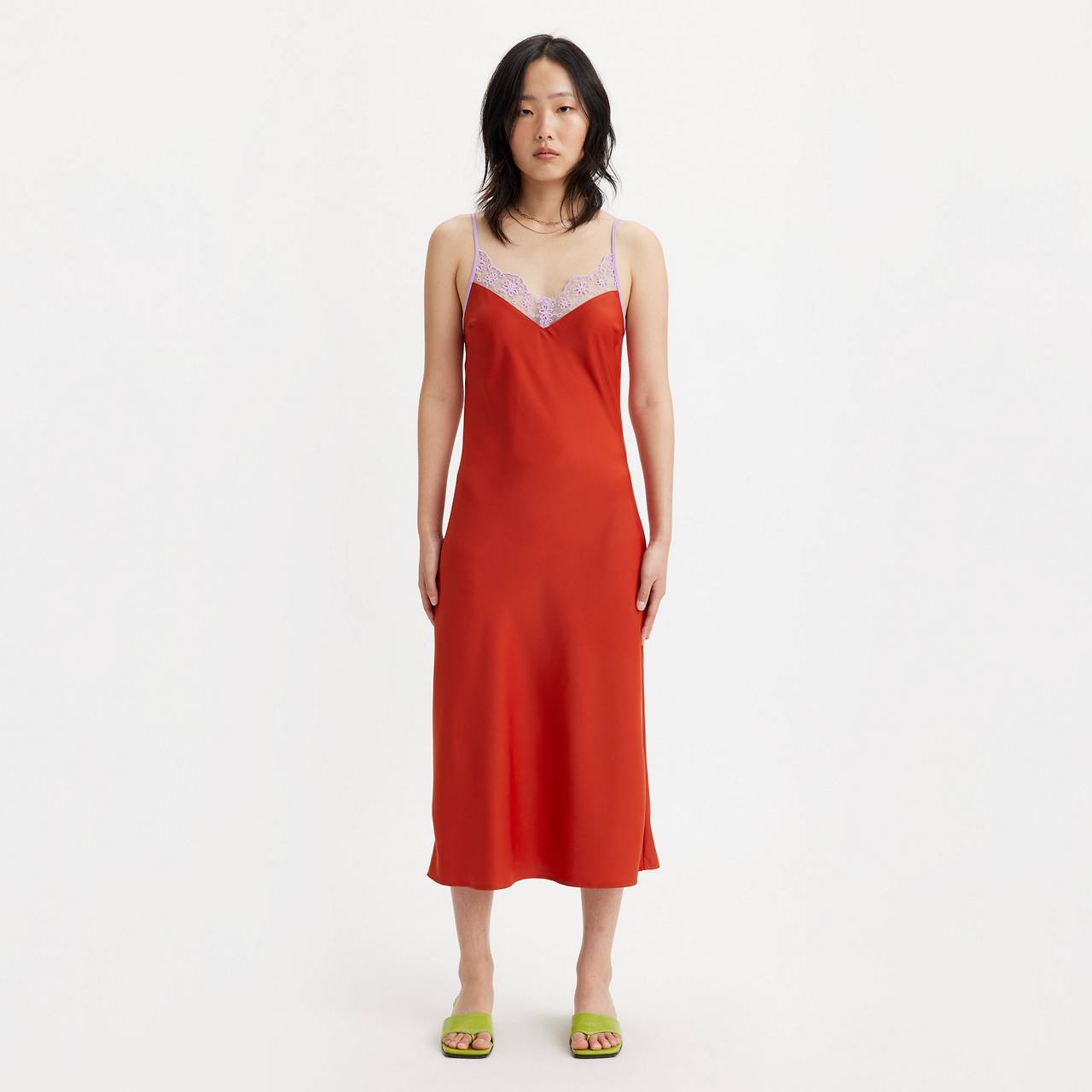 MYAH LACE SLIP DRESS - 1