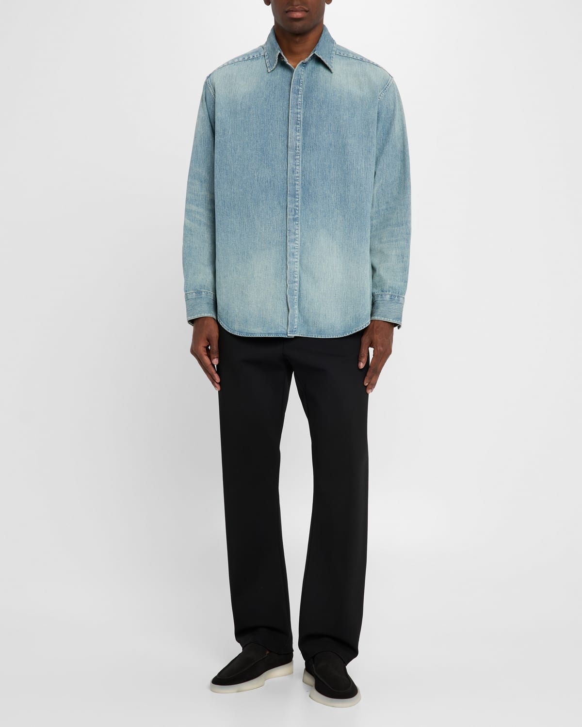 Fear of God Denim Button Up Shirt | REVERSIBLE