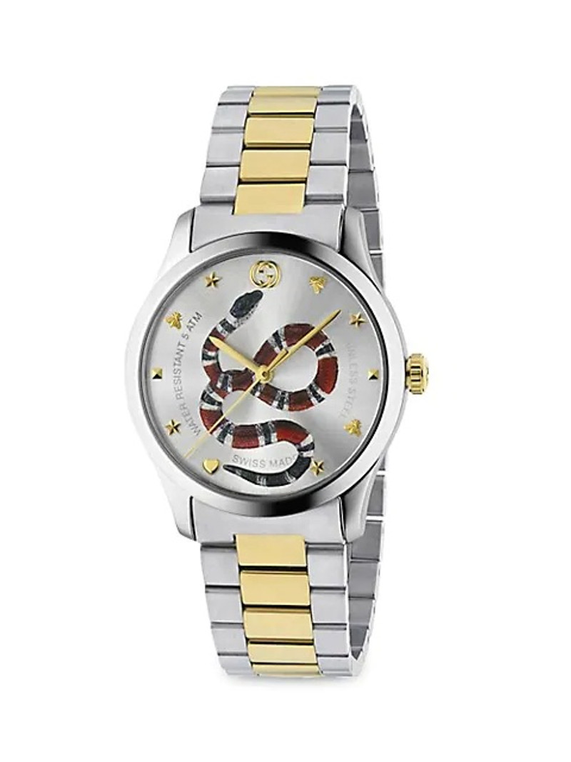 G-Timeless Stainless Steel Bracelet Watch - 1