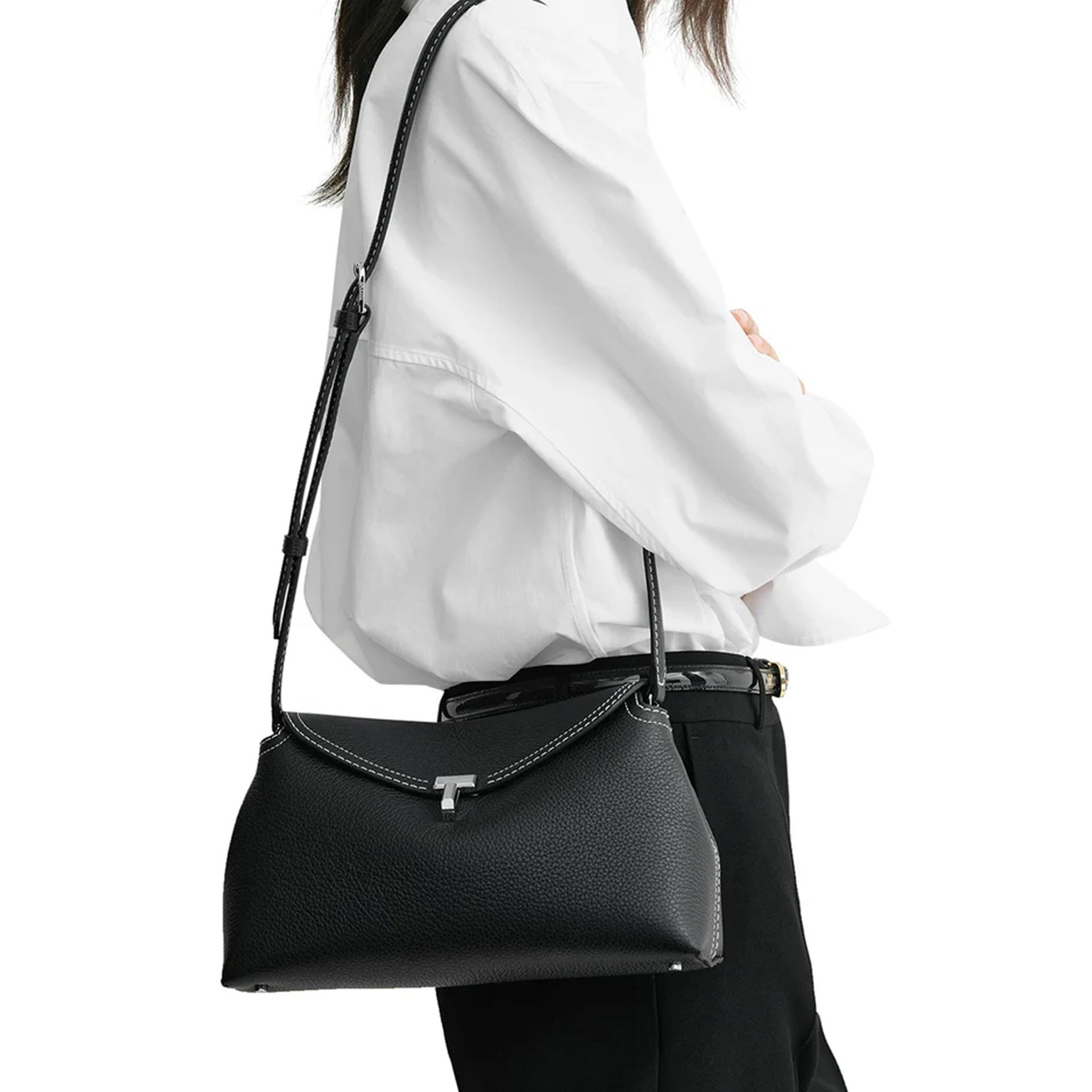 Toteme T-Lock Clutch Bag - 4