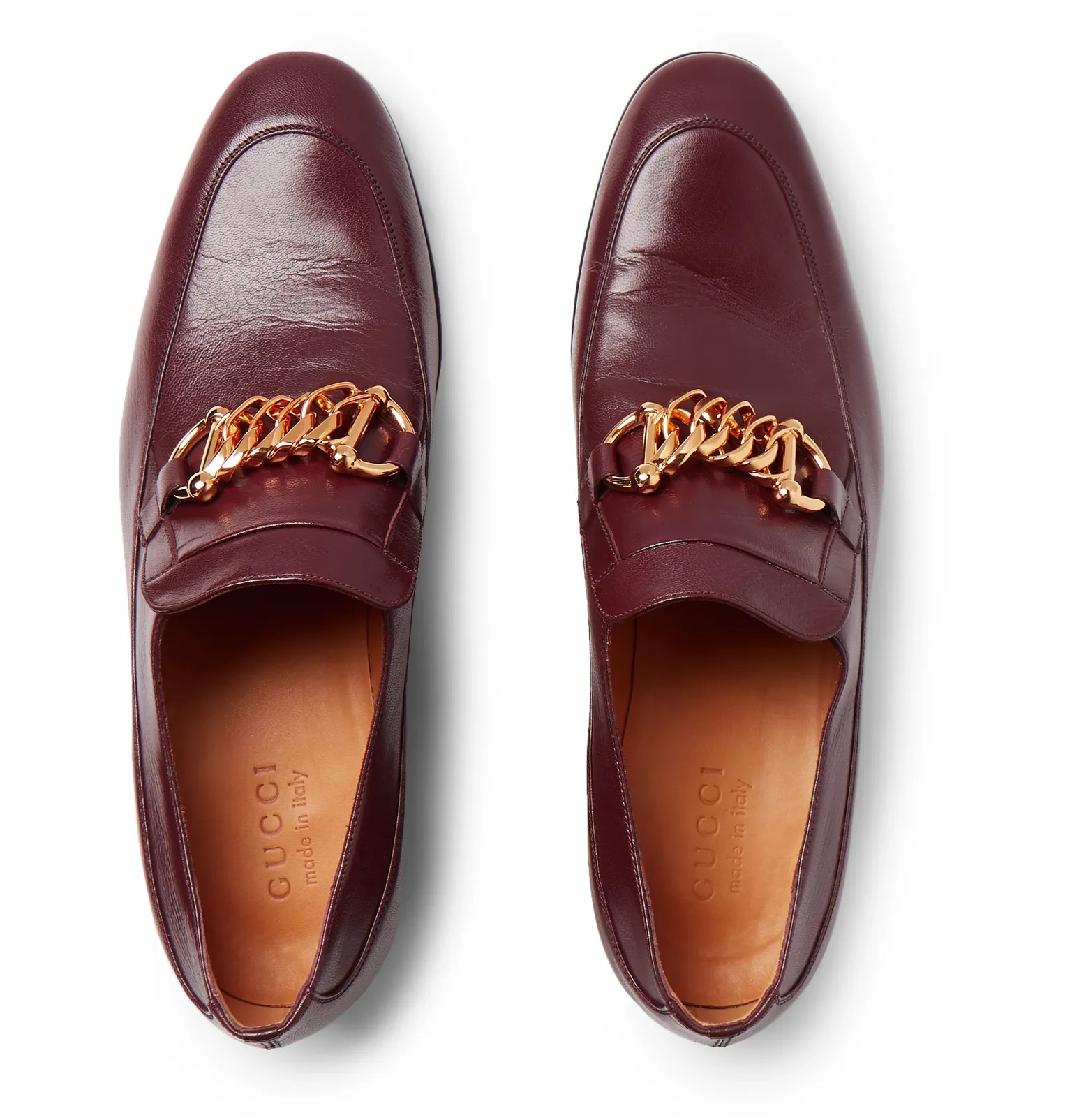 Horsebit Leather Loafers - 8