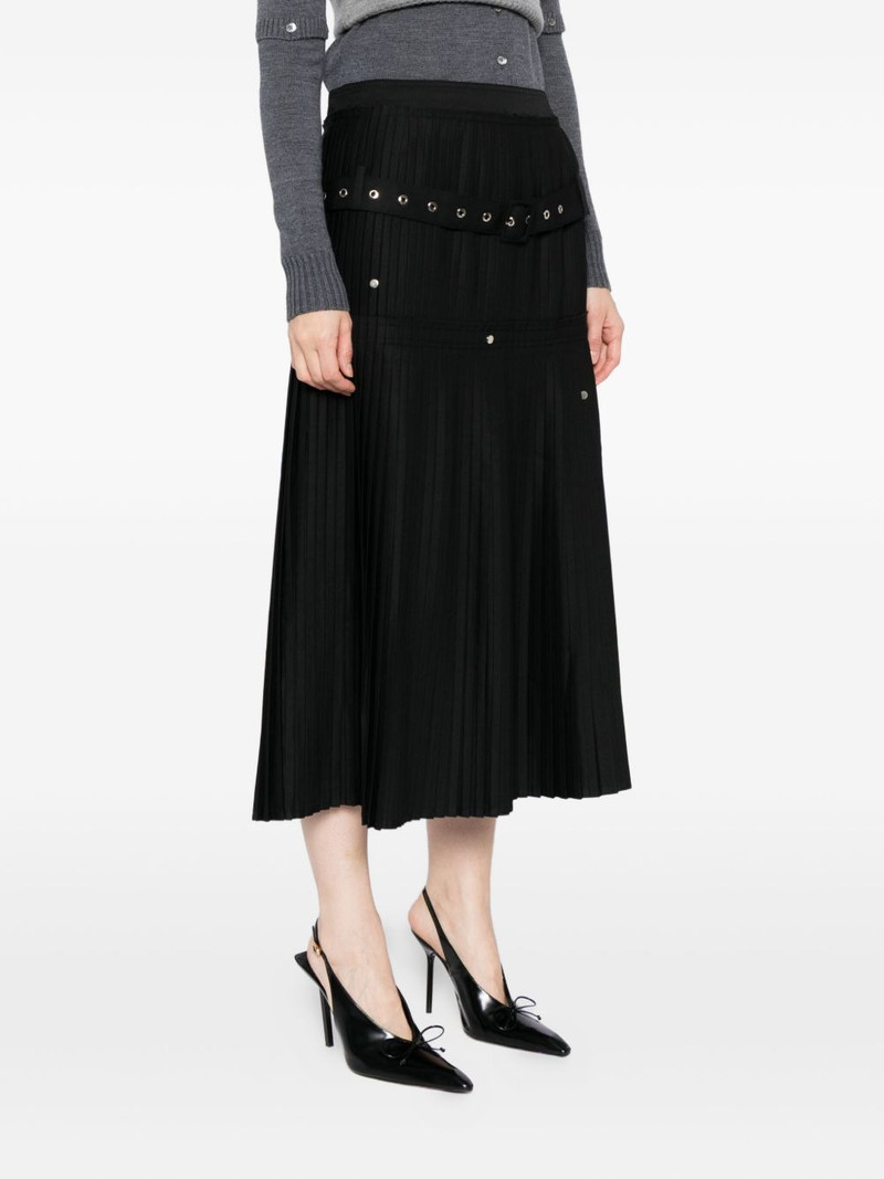 pleated overturn skirt 3