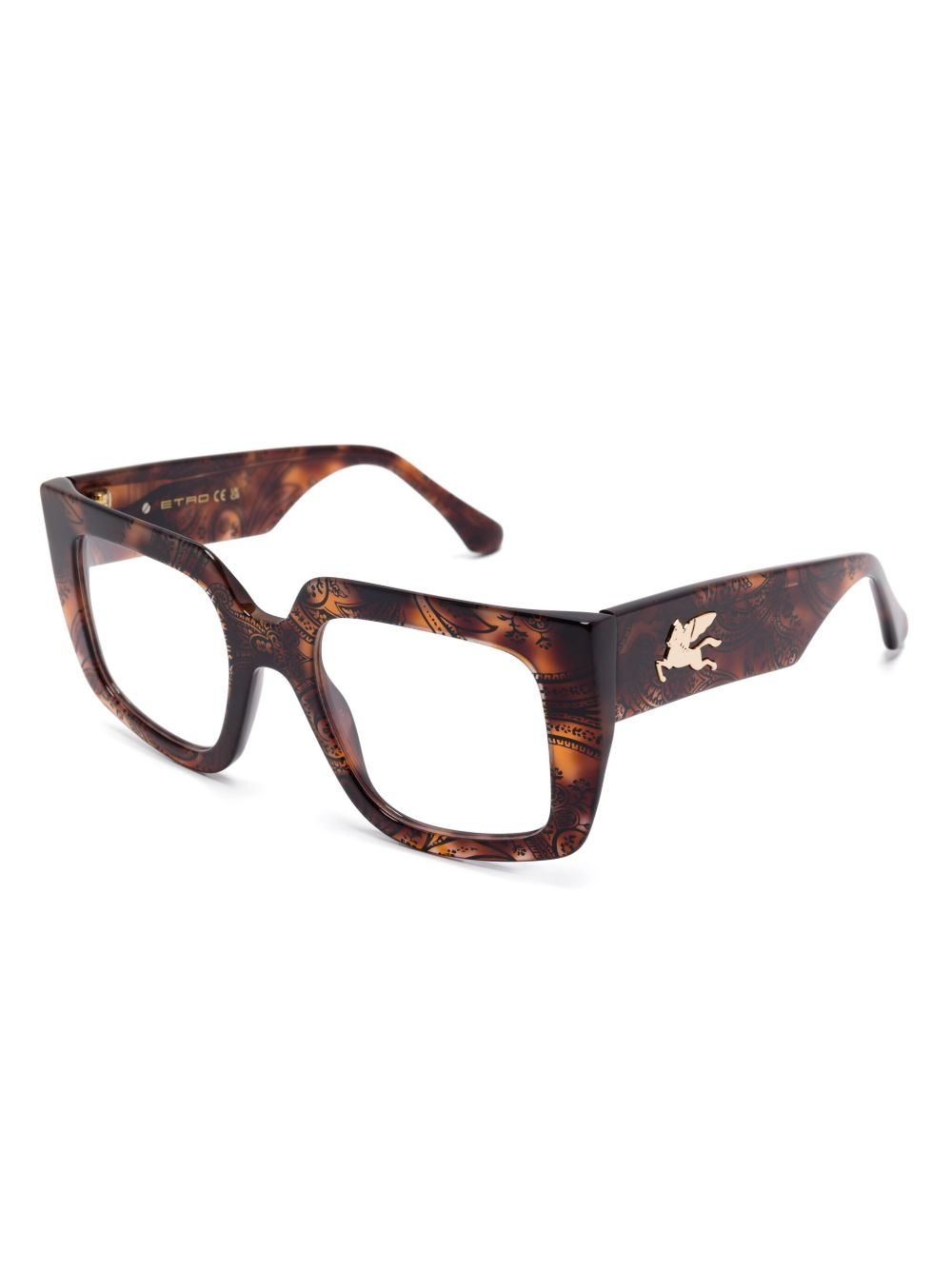 square-frame glasses - 2