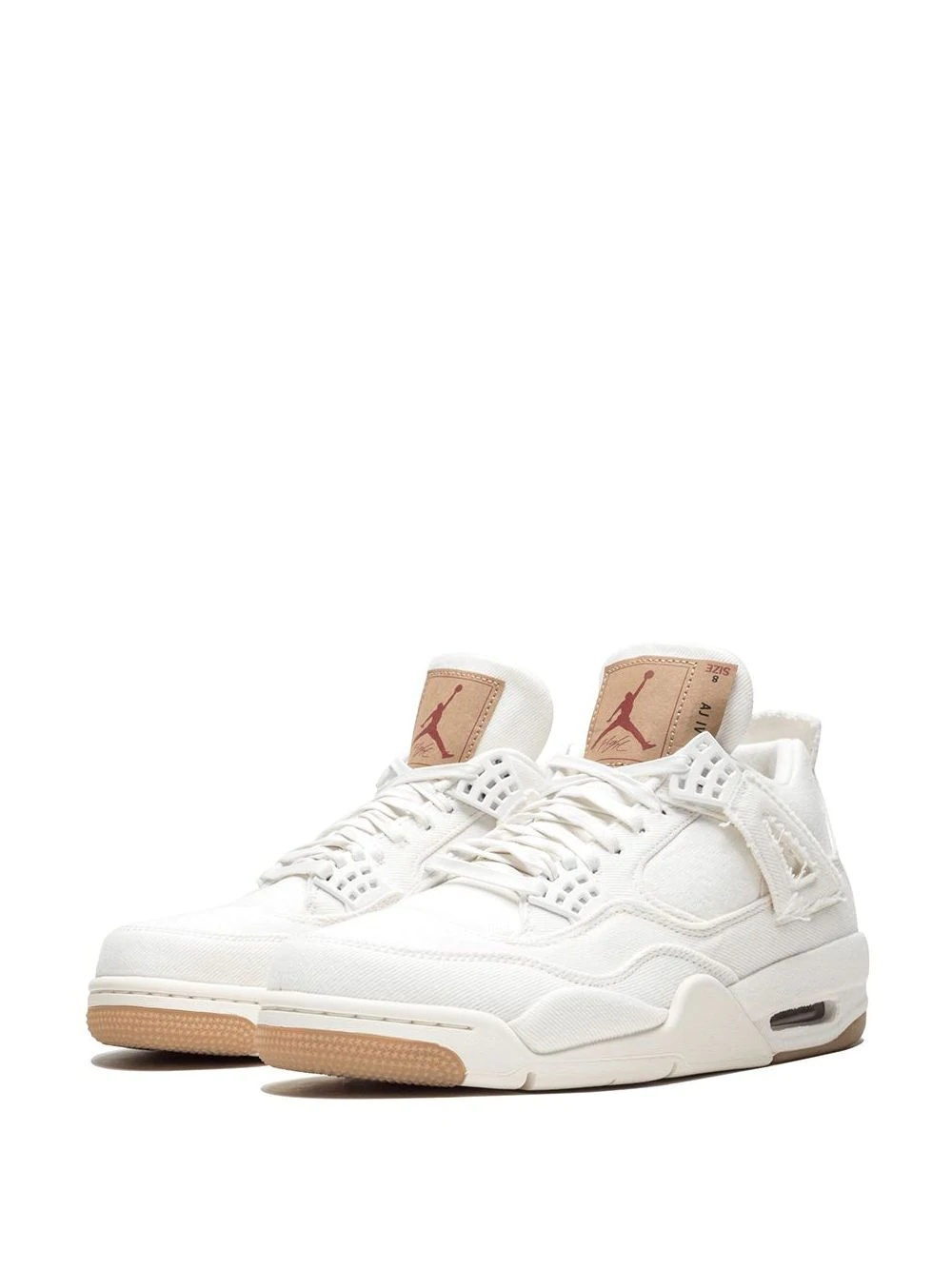 Air Jordan 4 Retro Levis NRG white denim - 2