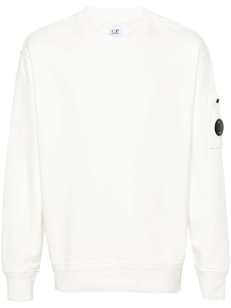 Lens-detail cotton sweatshirt 1