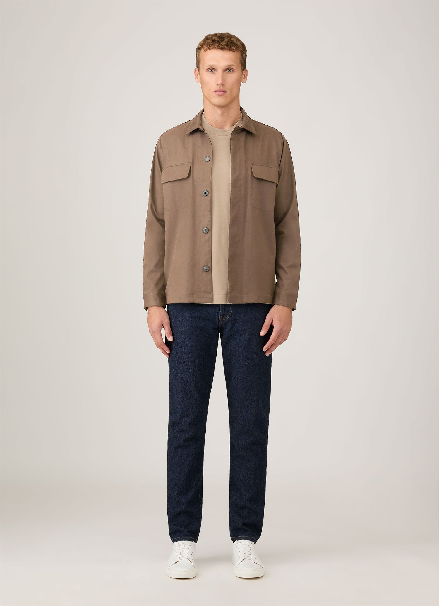 Cotton Cashmere Overshirt - 3