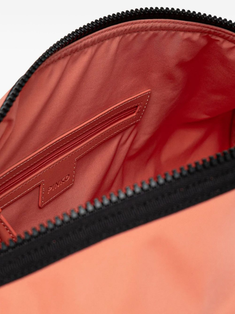 PINKO logo-embellished cylindrical travel bag outlook