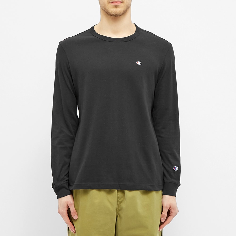 Champion Reverse Weave Long Sleeve Classic Tee - 3