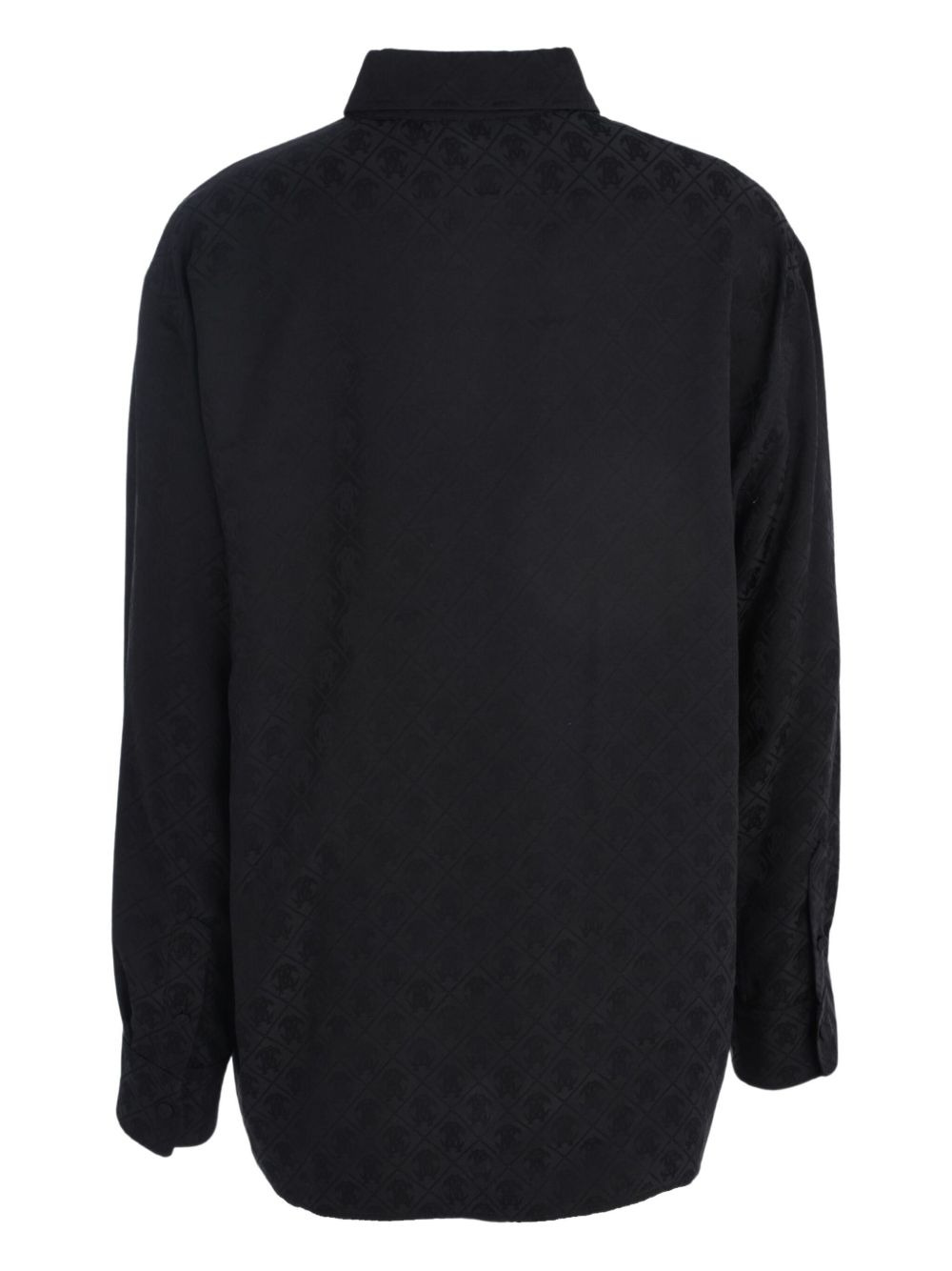 pattern-jacquard shirt - 3