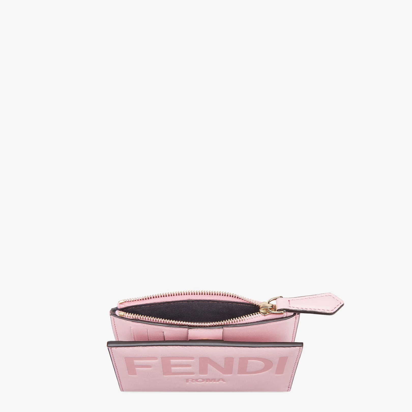 Pink leather wallet - 3