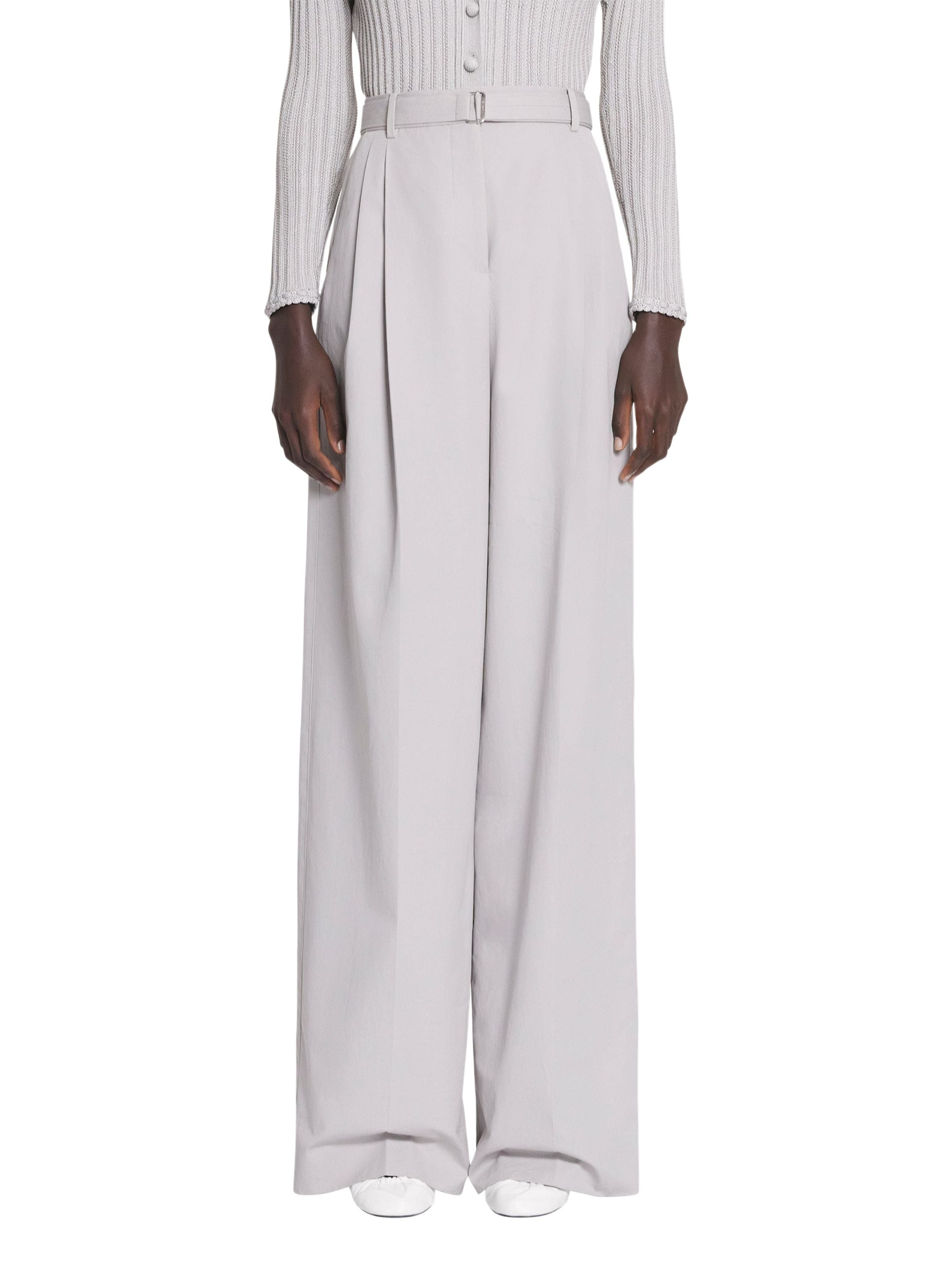 Lanvin Darted Cotton Pants in Mink at Nordstrom - 3