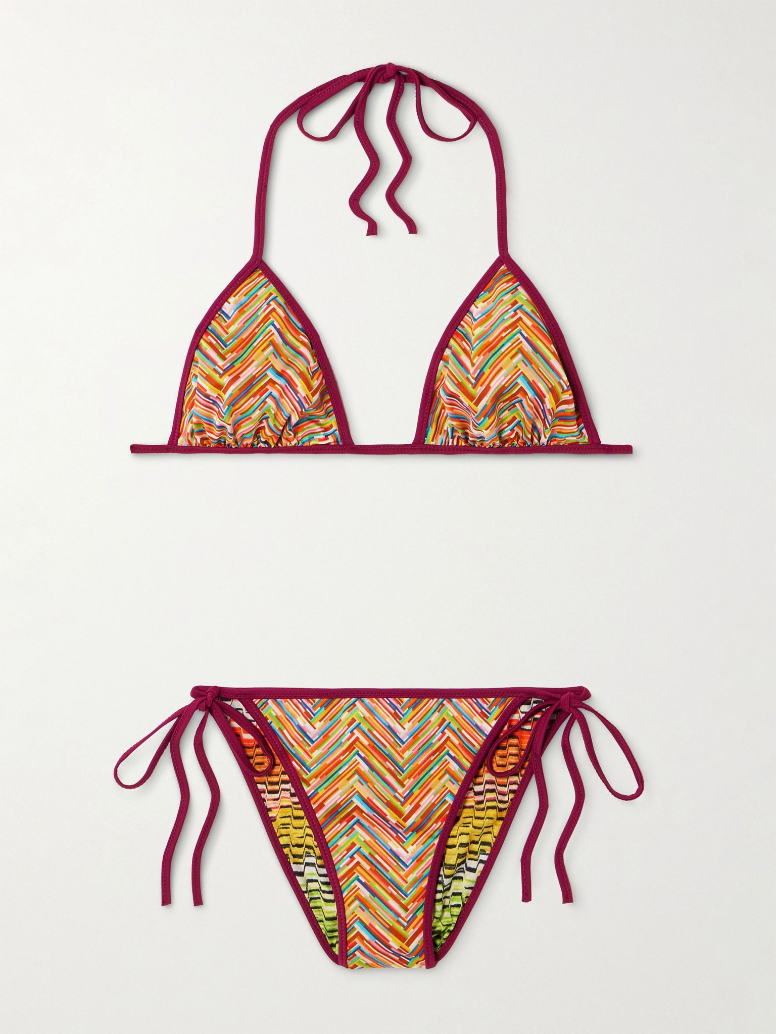 Mare reversible printed triangle bikini Multi - 1