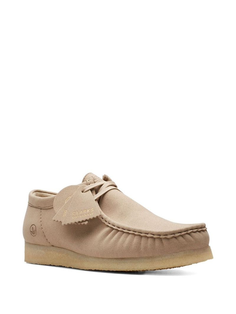 Clarks Originals Wallabee "Biege" derby shoes outlook