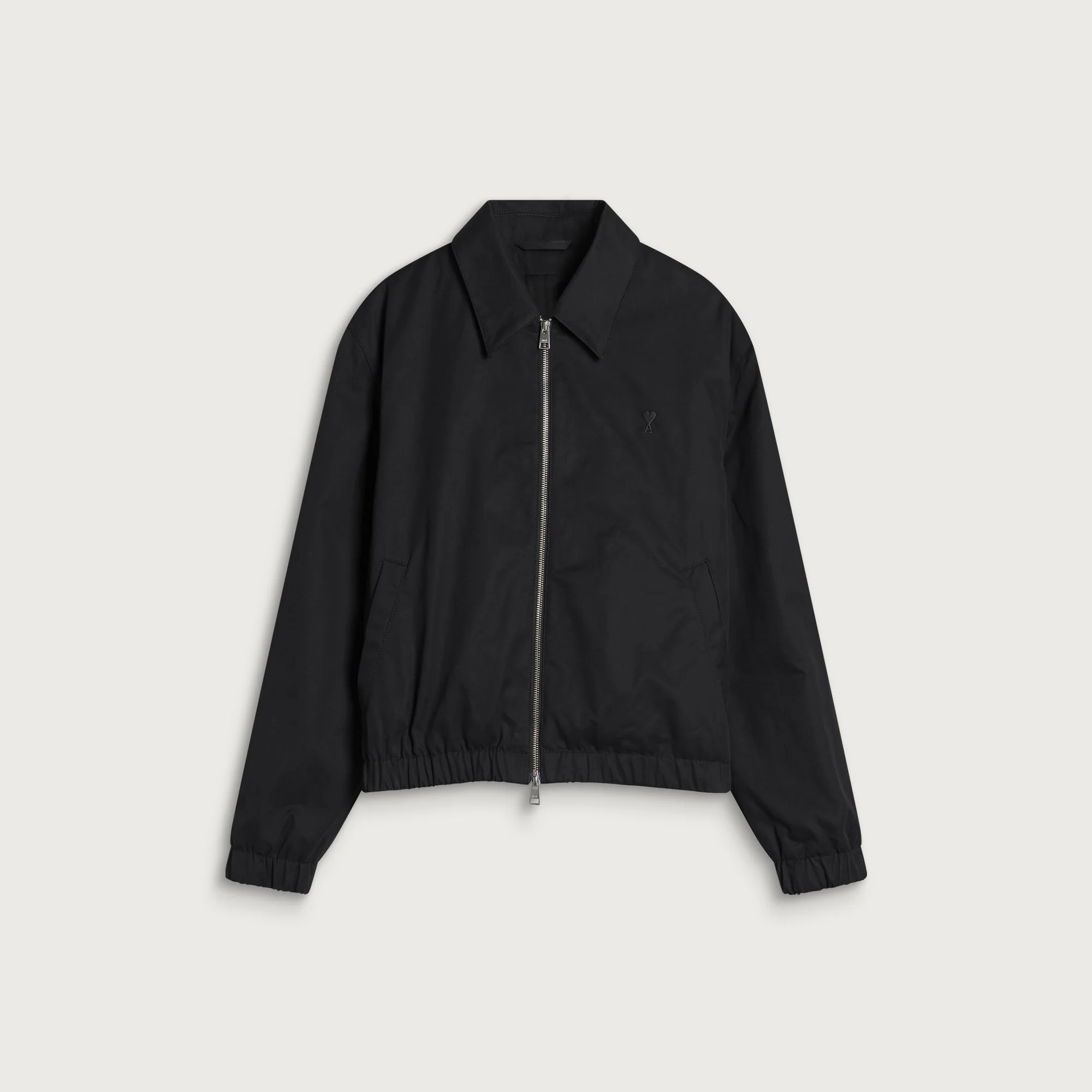 AMI Paris Cotton ADC Padded Zipped Jacket - 1