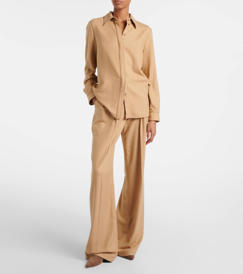GABRIELA HEARST Cruz cashmere and silk shirt outlook