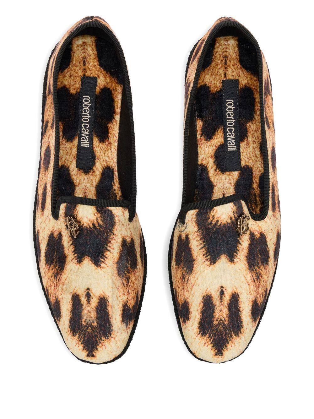 leopard-print loafers - 3