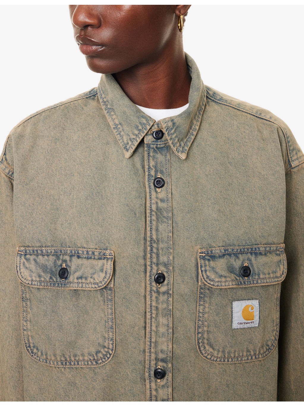 Tigan Relaxed-Fit Denim Shirt - 5