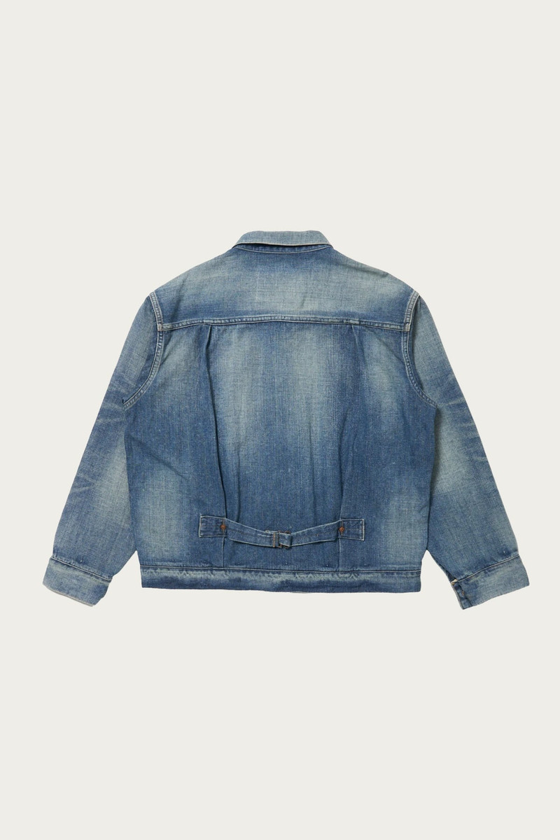 TAIGA TAKAHASHI Lot. 703 Denim Jacket C. 1920's - Damaged Indigo outlook