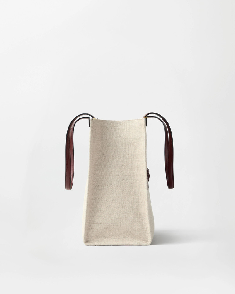 VERSACE Rivière Large Canvas Tote outlook