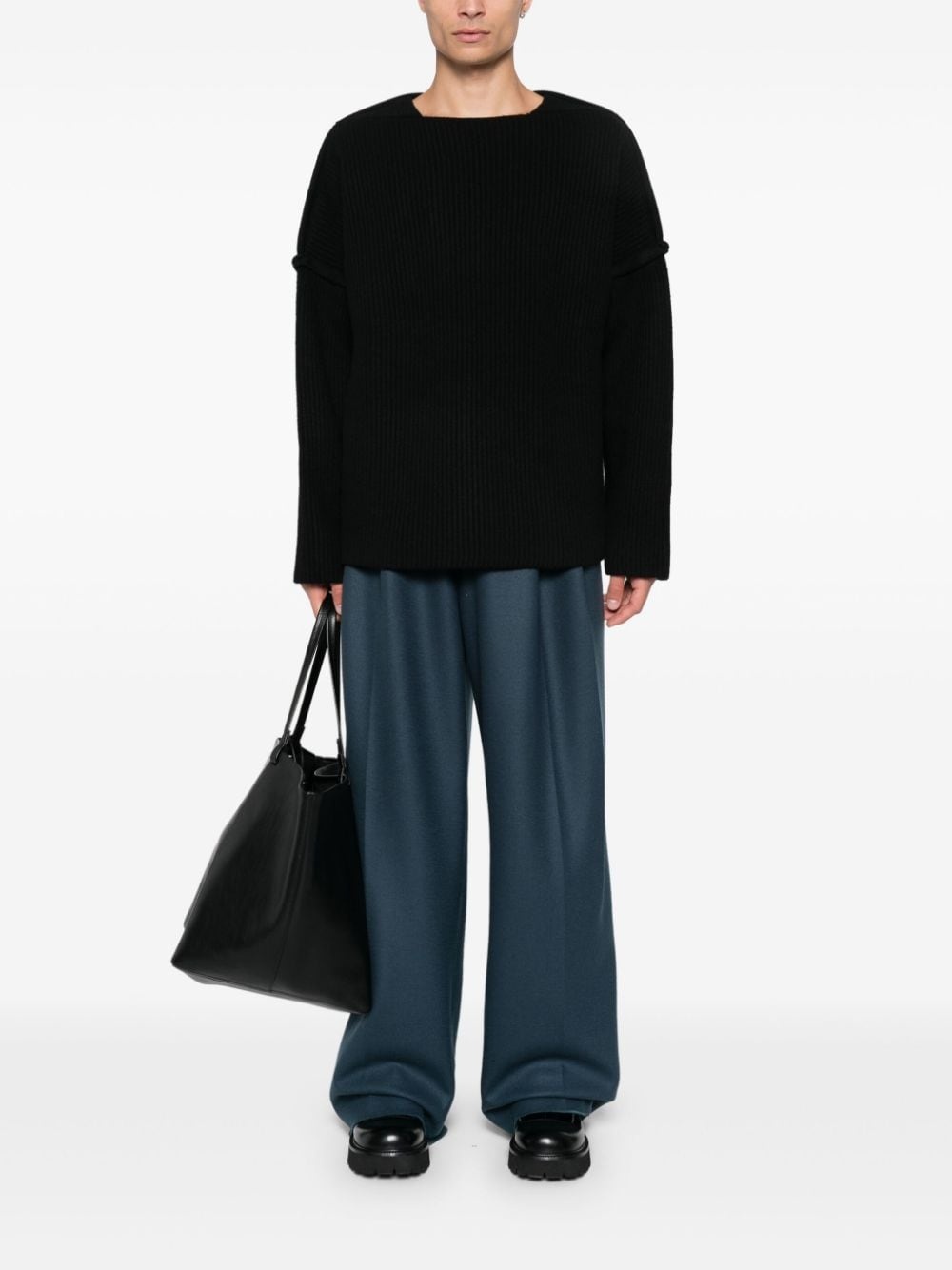 ribbed sweater - 2