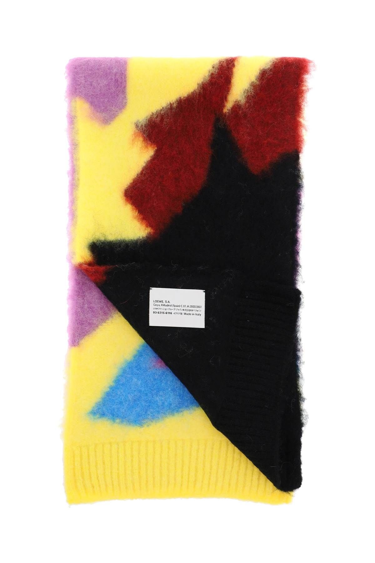 COLOR BLOCK INTARSIA SCARF - 3