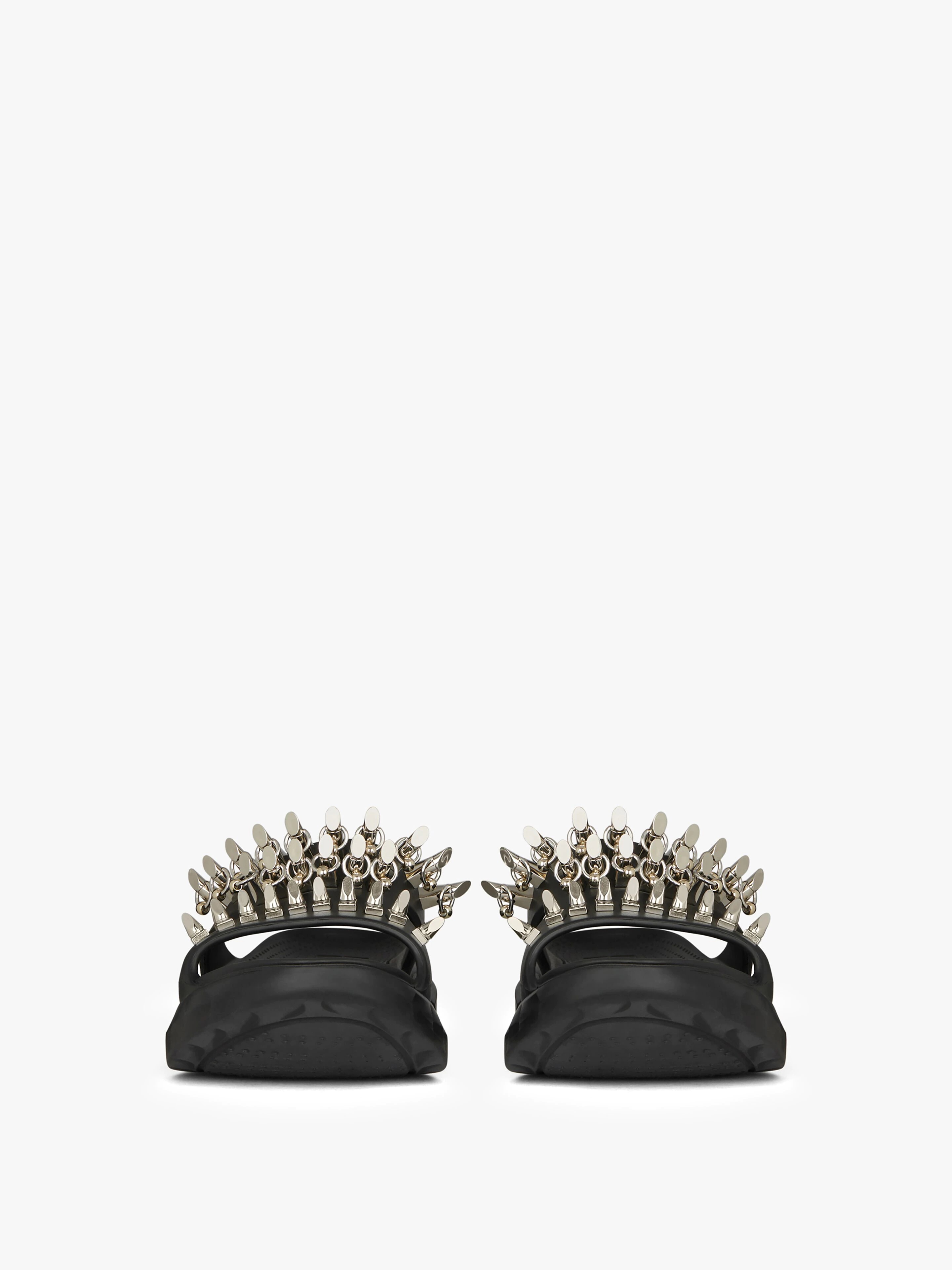MARSHMALLOW SANDALS IN RUBBER WITH STUDS - 2