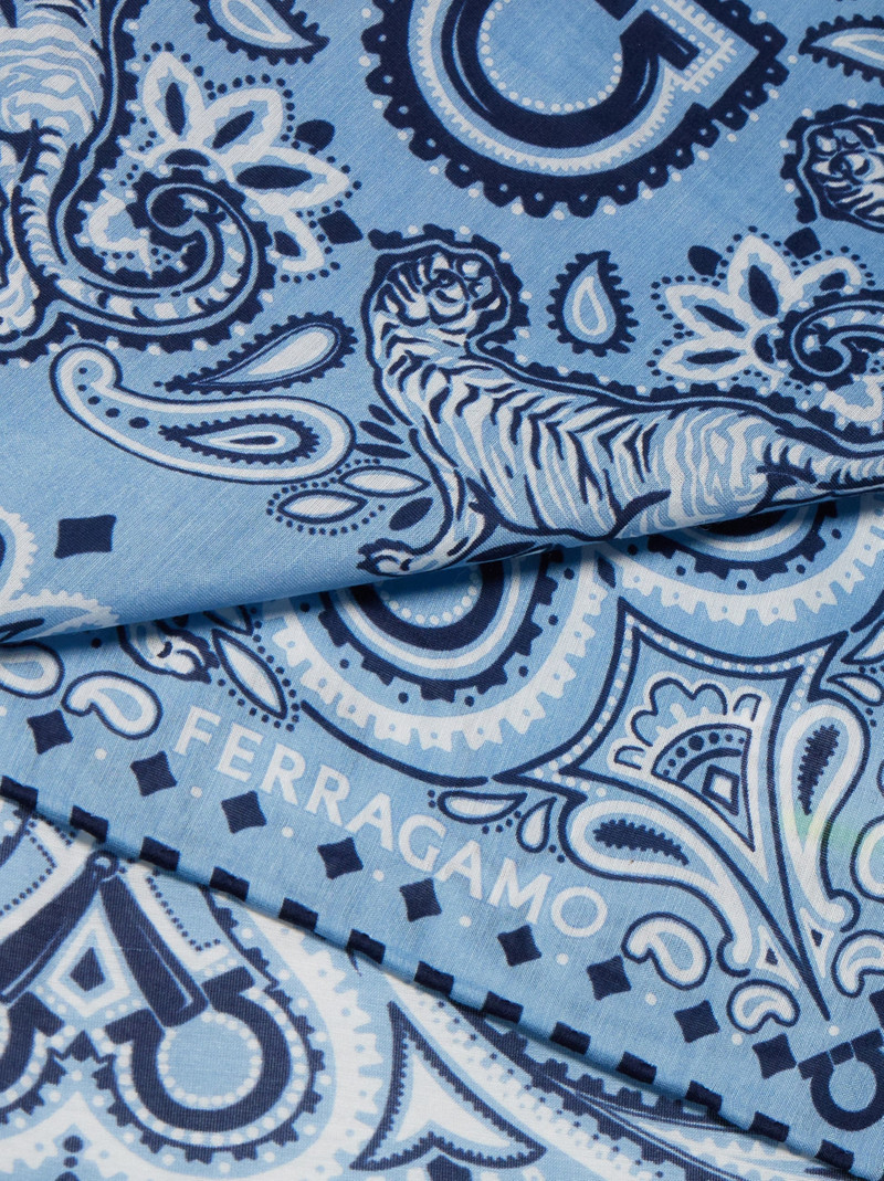 FERRAGAMO Arabesque print bandana outlook