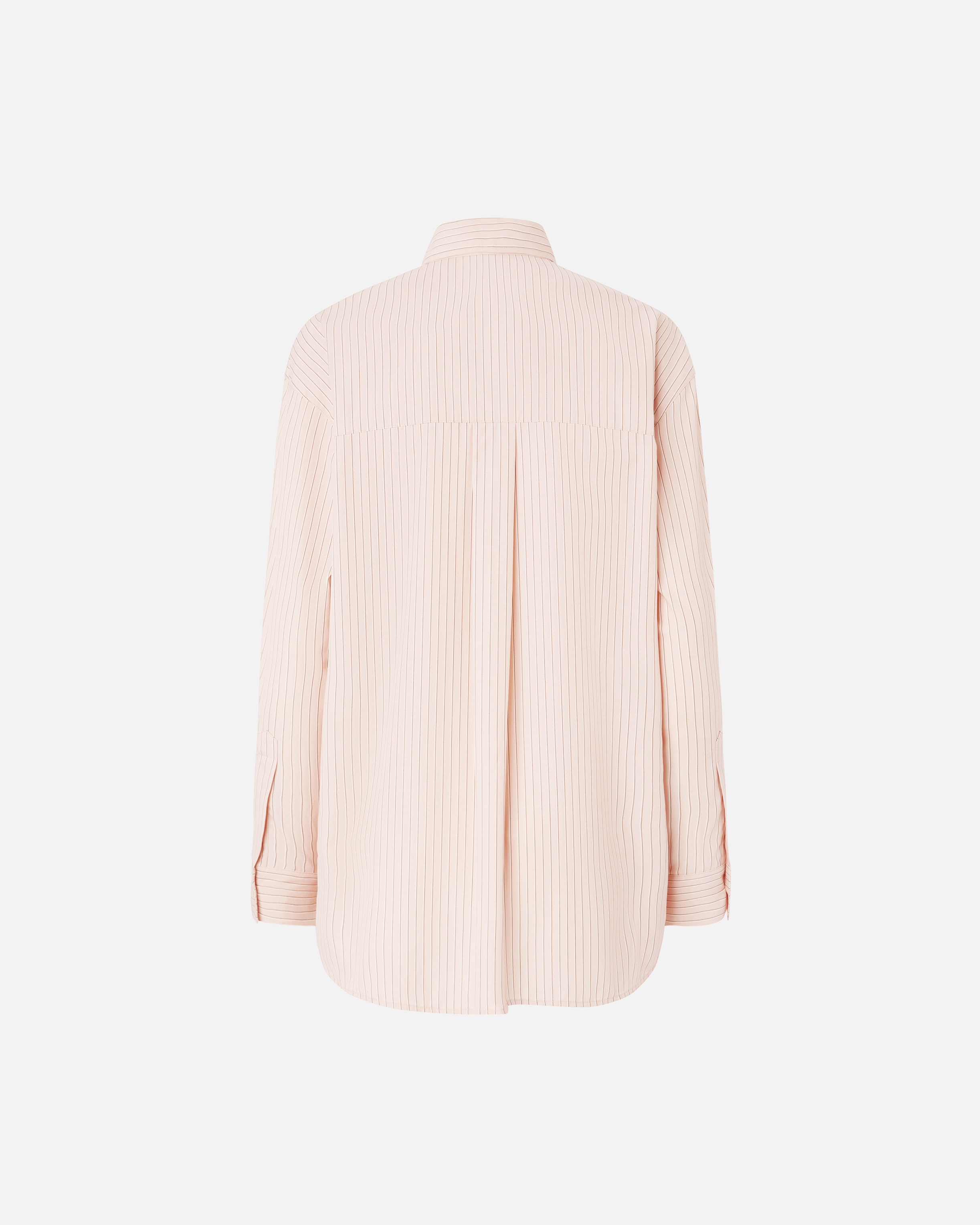 OVERSIZED STRIPED POPLIN SHIRT - 6