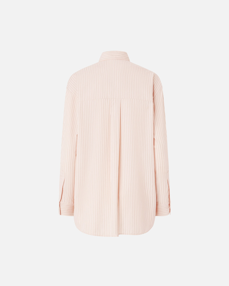 OVERSIZED STRIPED POPLIN SHIRT 6
