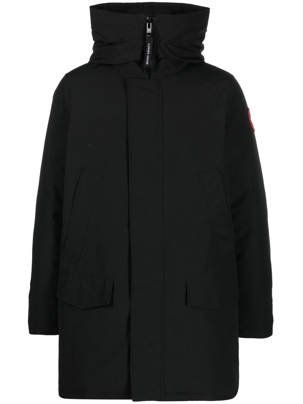 Langford Long Parka Coat - 1