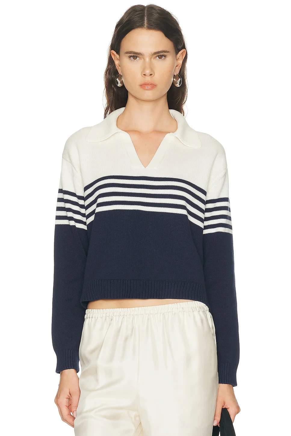Jules Knit Polo Sweater - 1