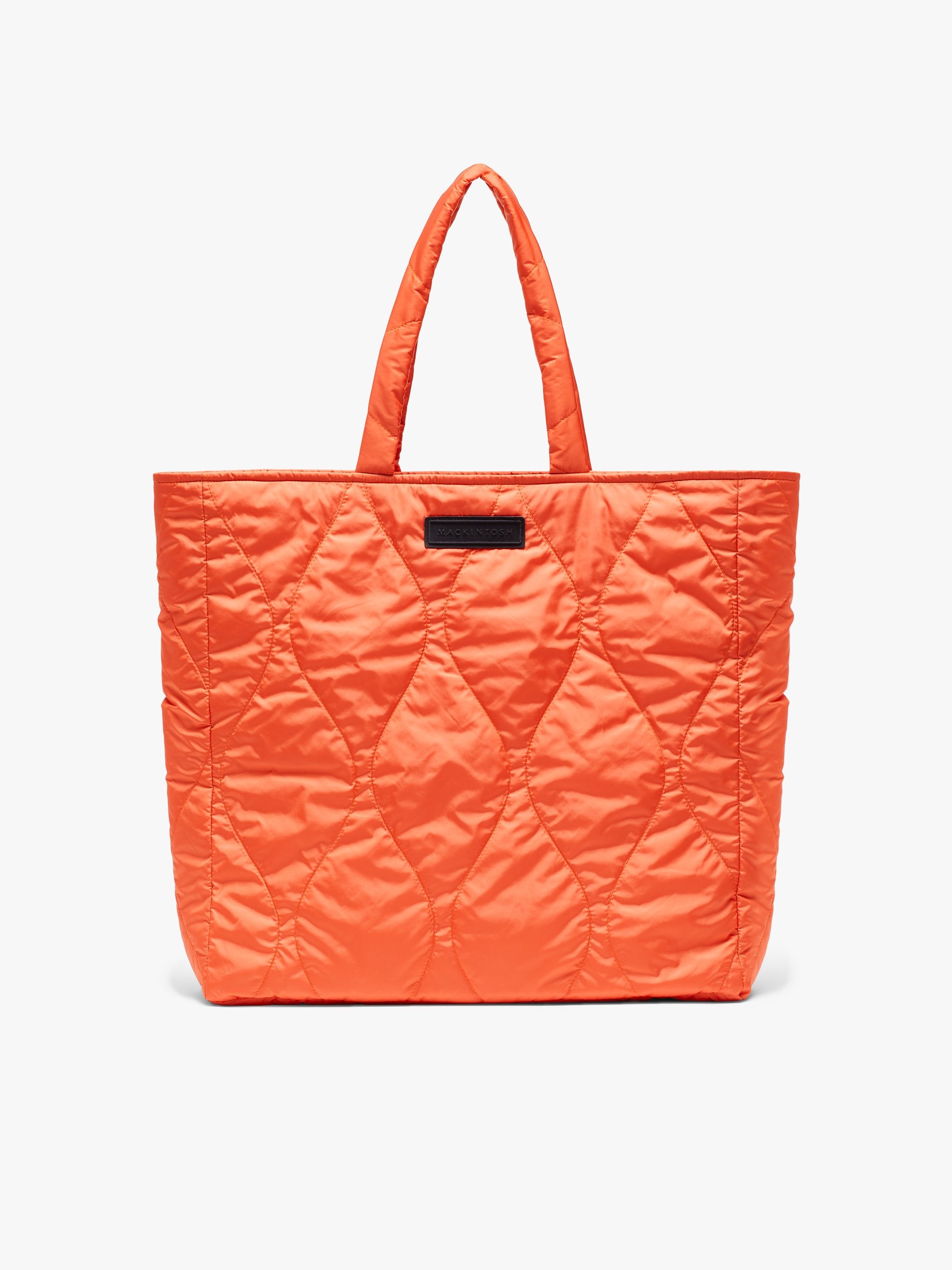 LEXIS ORANGE QUILTED NYLON BAG | ACC-BA02 - 1